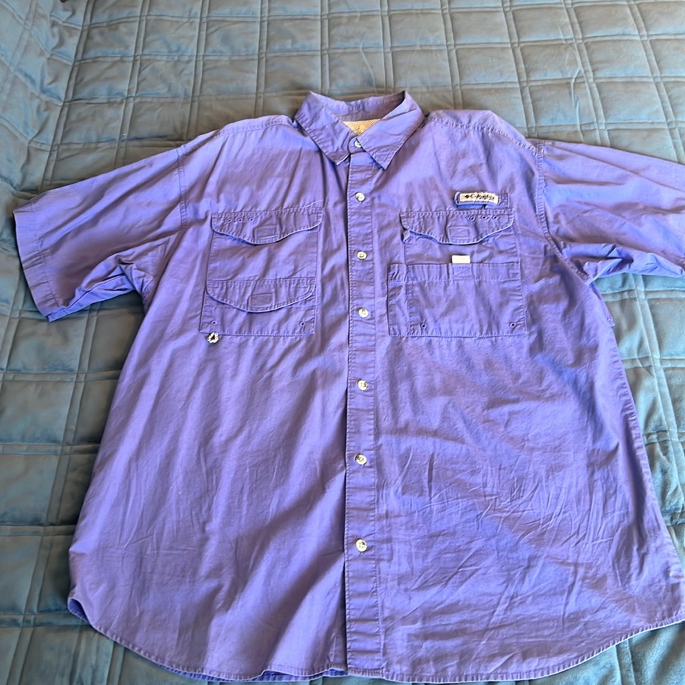 Columbia PFG Fishing Shirt L